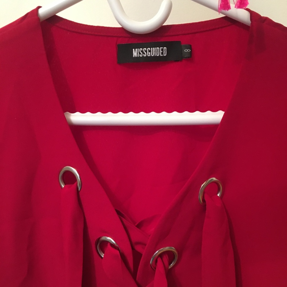 Red blouse - Picture 2 of 2
